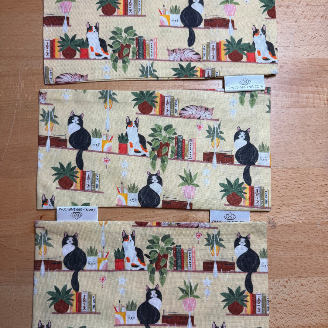 Sunny Whiskers- Snuggy Eye Pillow with removable cover