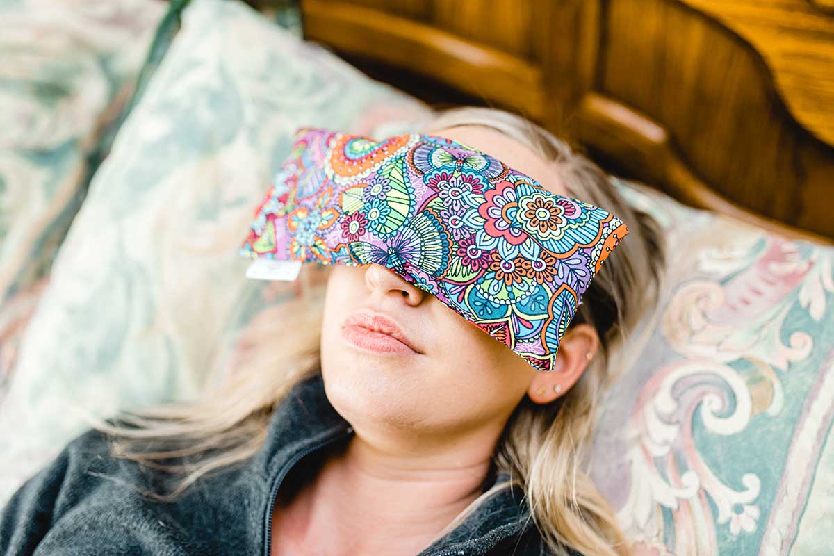 Ease Anxiety with an Eye Pillow