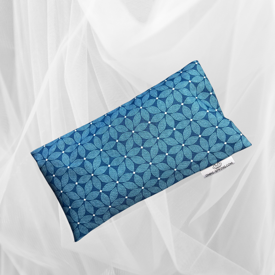 Blue Trellis - Snuggy Eye Pillow