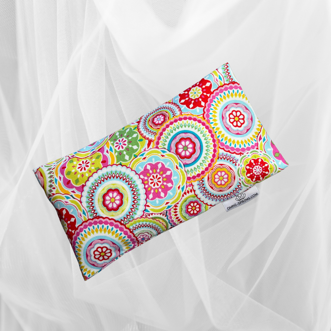 Handmade in the USA,Snuggy Eye Pillow, yoga, meditation, soothe, relax and nurture the soul.