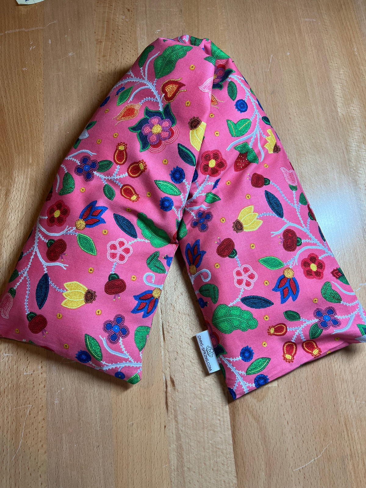 Organic flax seed, essential oil pillows for travel, neck, eye, sinus