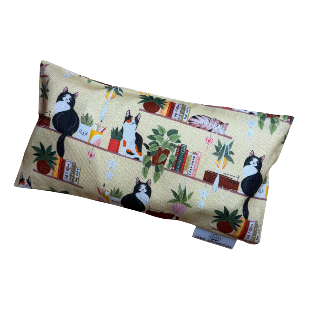 Sunny Whiskers- Snuggy Eye Pillow with removable cover