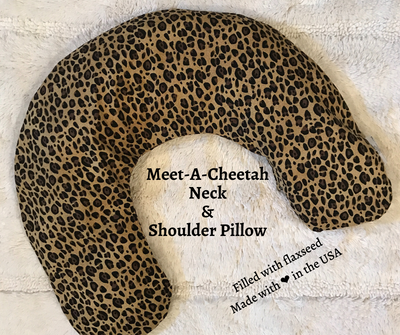 Neck & Shoulder Pillow - Meet-A-Cheetah